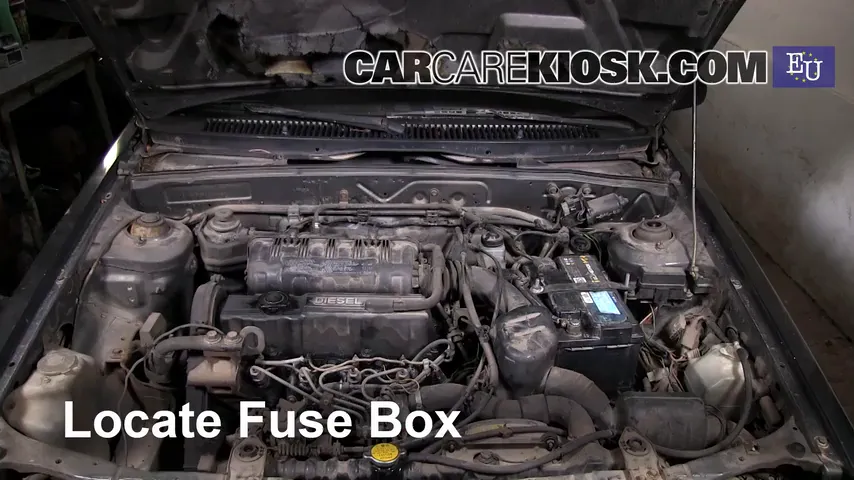 1989 Mazda 323 GLX 1.7L 4 Cyl. Diesel Fuse (Engine)